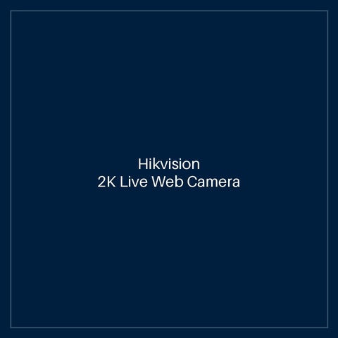 Hikvision- 2K Live Web Camera