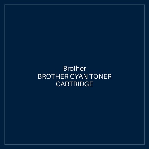 Brother BROTHER CYAN TONER CARTRIDGE