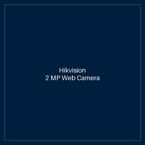 Hikvision- 2 MP Web Camera