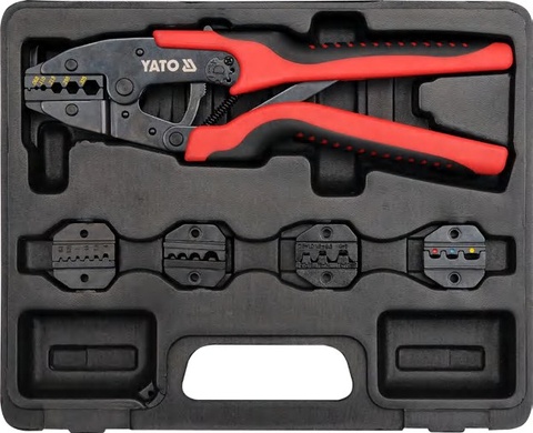 Ratchet crimping pliers