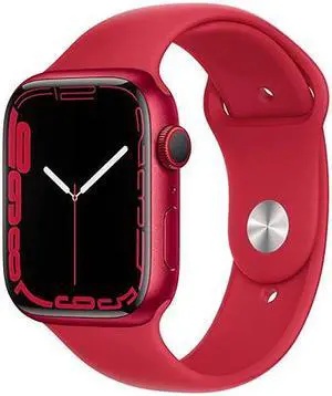 APPLE WATCH SERIES 7 GPS + CELLULAR 45MM RED - RED SPORT BAND (AL)