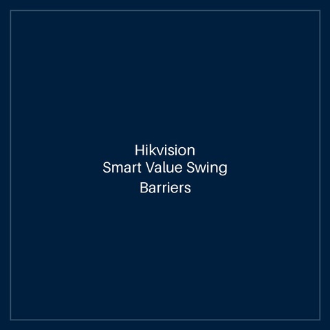 Hikvision Smart Value Swing Barriers