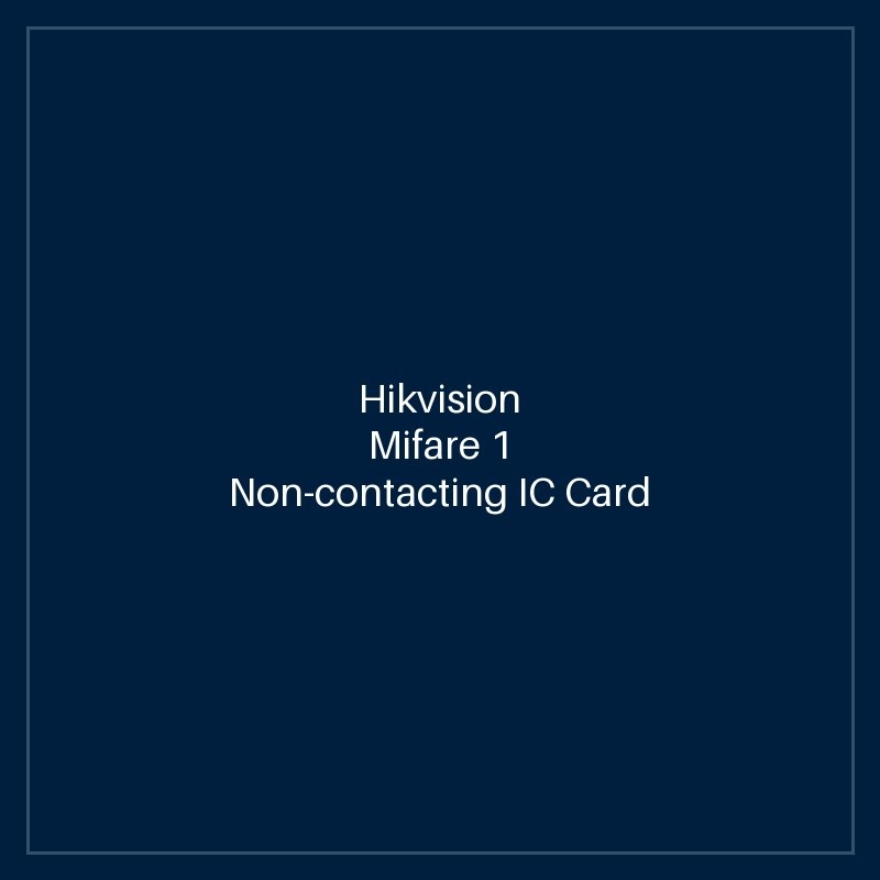Hikvision Mifare 1 Non-contacting IC Card