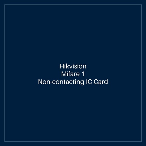 Hikvision Mifare 1 Non-contacting IC Card