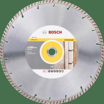 Bosch Diamond Discs: Professional for Universal Turbo 115 mm x 22,23 mm x 2 mm