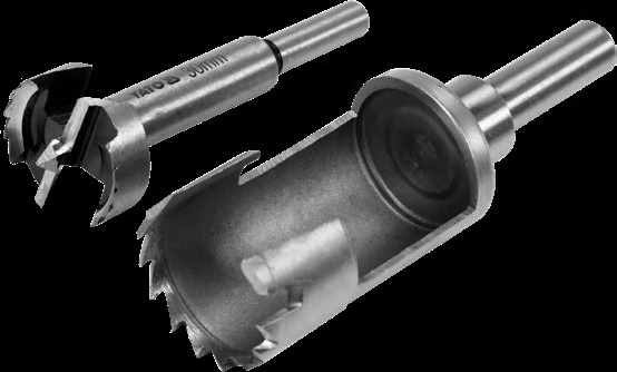 Forstner drill bit and plug cutter 15 mm