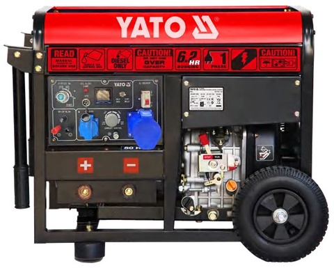 Open frame type diesel gensets