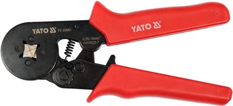 Ratchet crimping pliers