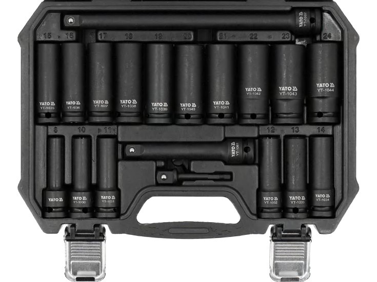 Deep impact socket set