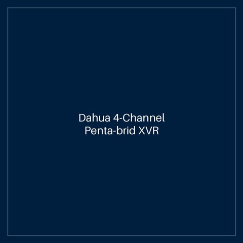 Dahua 4-Channel Penta-brid XVR