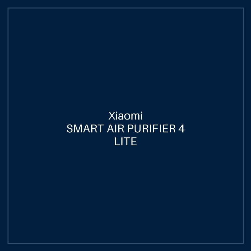 XIAOMI SMART AIR PURIFIER 4 LITE FILTER
