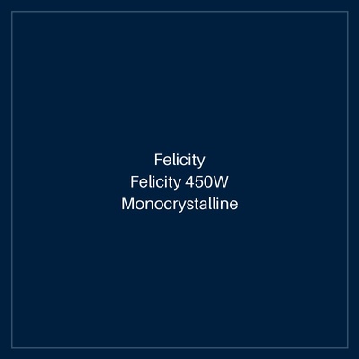 Felicity 450W Monocrystalline Solar Panel