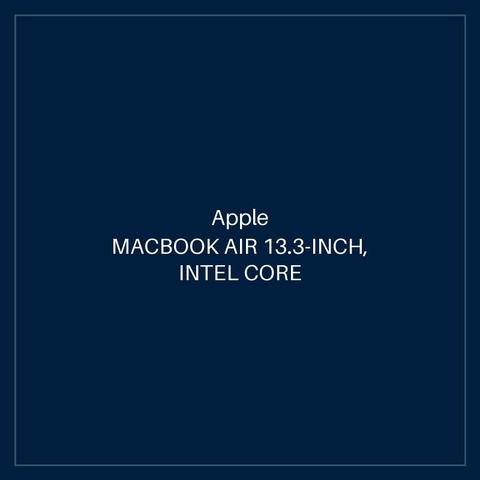 MACBOOK AIR 13.3-INCH, INTEL CORE I3, 256 GB SSD, GOLD