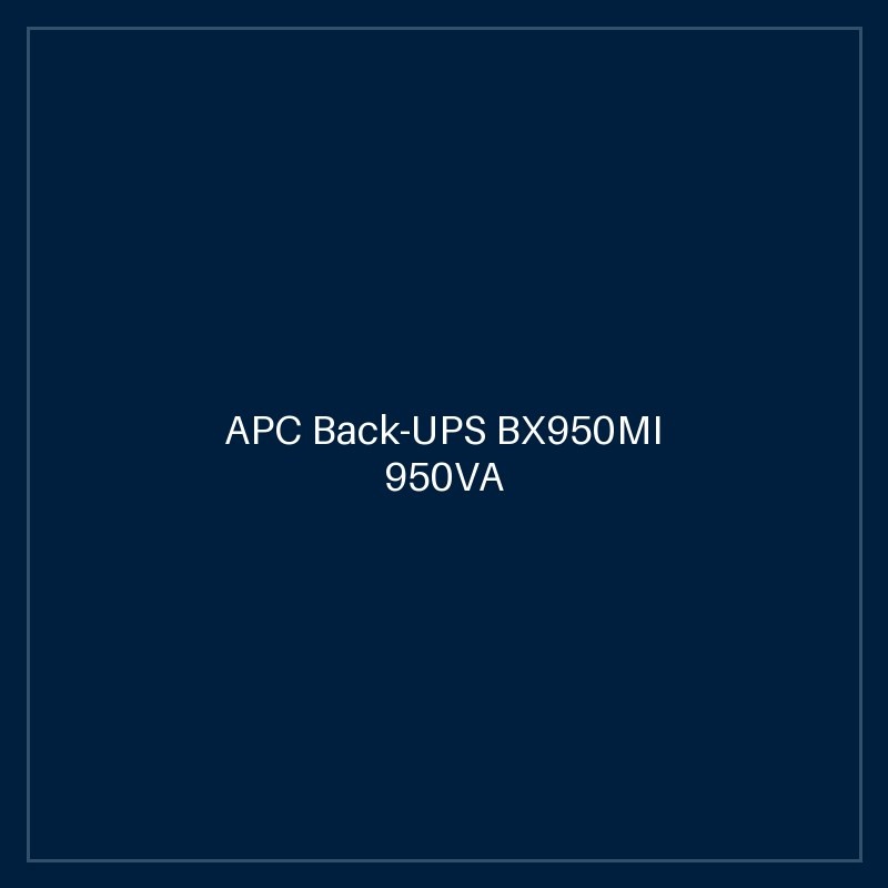 APC Back-UPS BX950MI 950VA