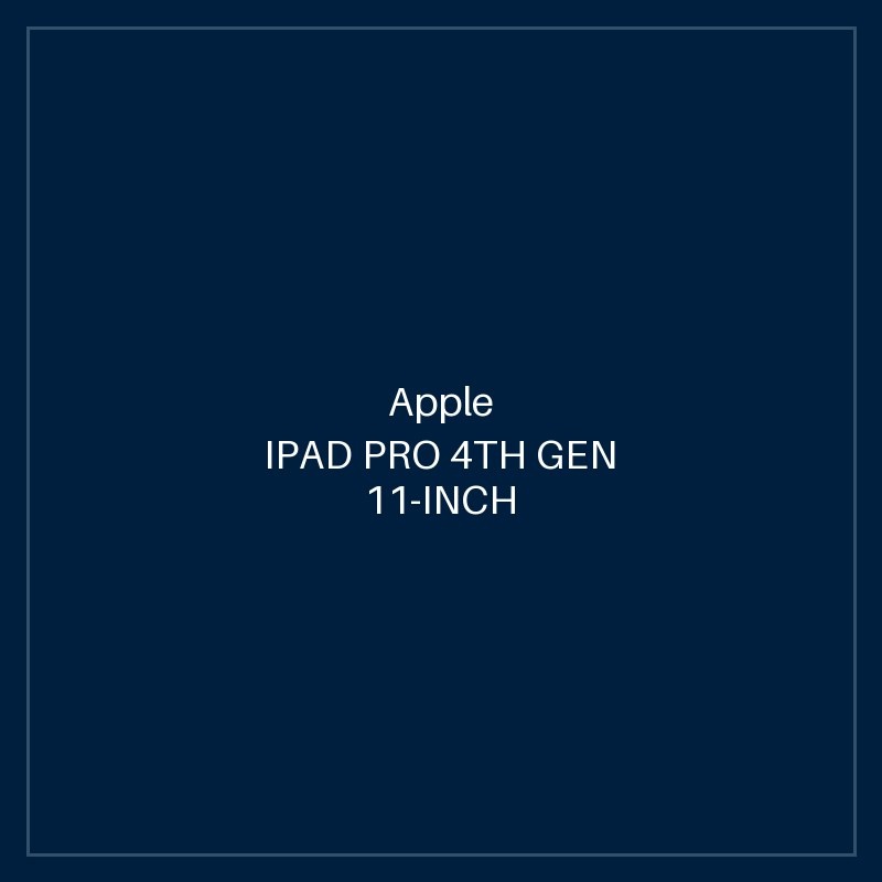 IPAD PRO 4TH GEN 11-INCH WI-FI + CELLULAR 128GB - SPACE GREY