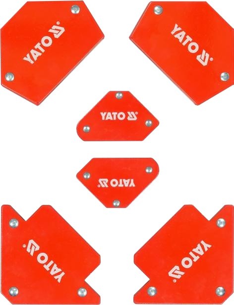 Welding magnet holder set