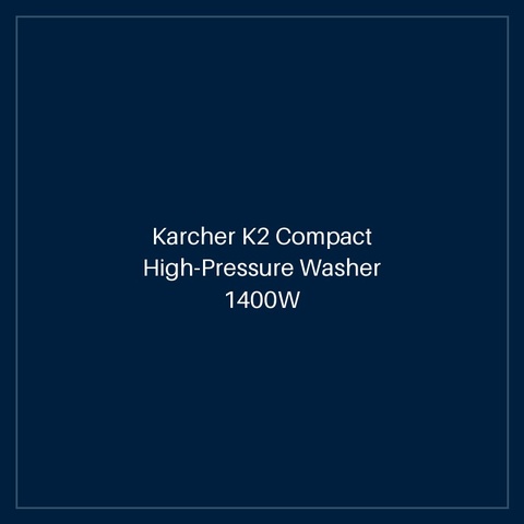 Karcher K2 Compact High-Pressure Washer 1400W