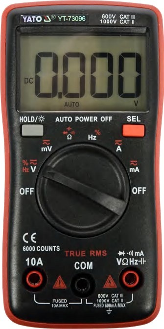 Digital universal multimeter