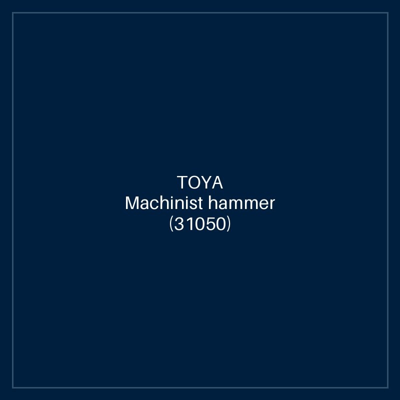 Machinist hammer