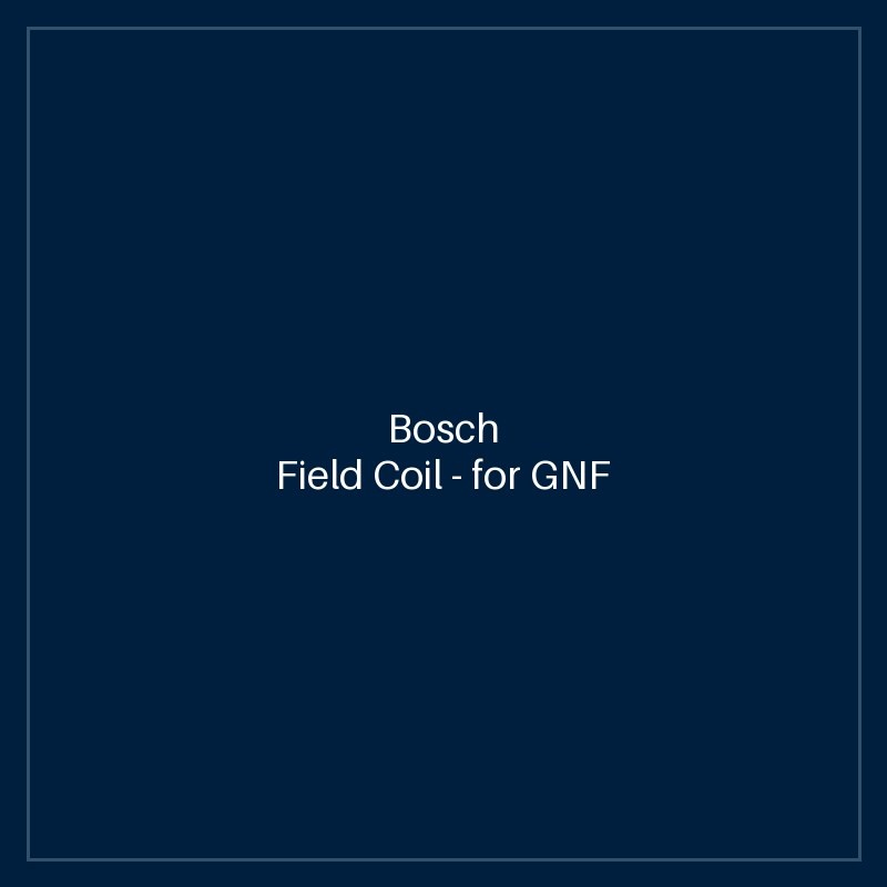 Bosch Field Coil — for GNF 35 CA