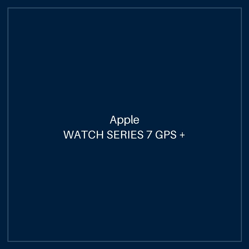 APPLE WATCH SERIES 7 GPS + CELLULAR 41MM BLUE - ABYSS BLUE SPORT BAND (AL)