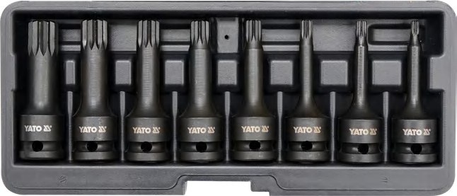 Impact bit socket set