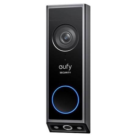 EUFY VIDEO DOORBELL E340 WITH CHIME BLACK