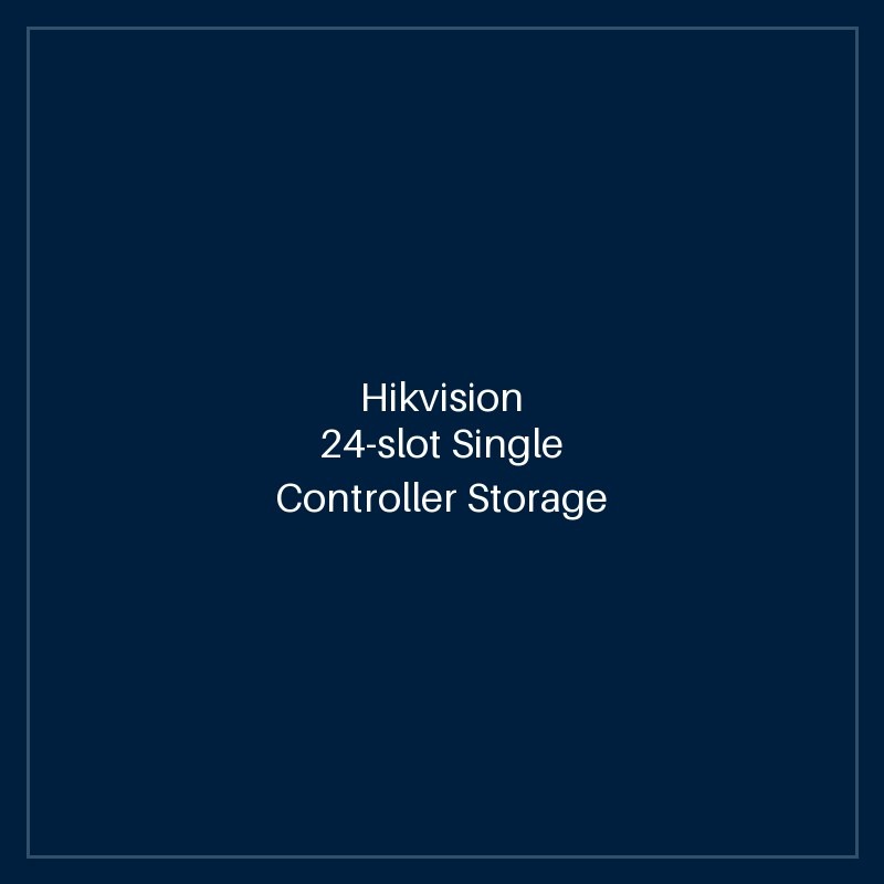 Hikvision 24-slot Single Controller Storage