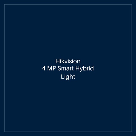 Hikvision - 4 MP Smart Hybrid Light 4G Fixed Bullet Network Camera