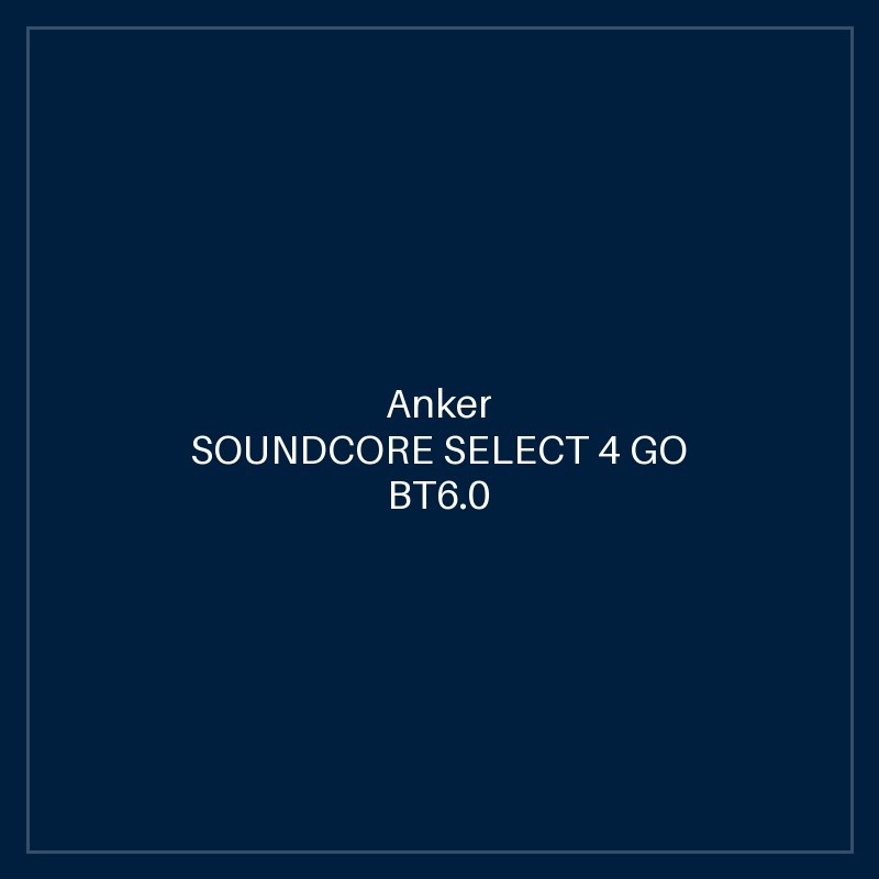 SOUNDCORE SELECT 4 GO BT6.0 ME ONLY BLACK & GOLDEN