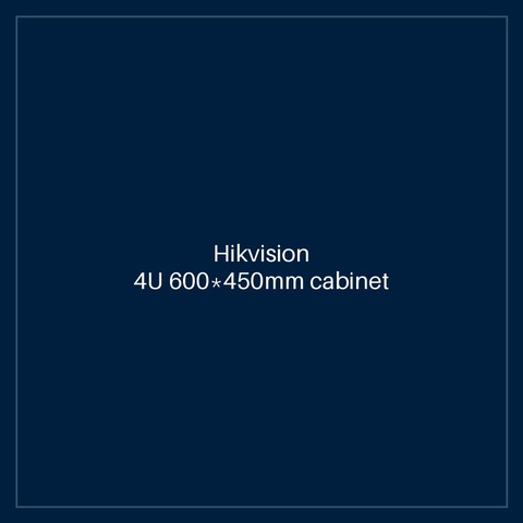 Hikvision 4U 600*450mm cabinet