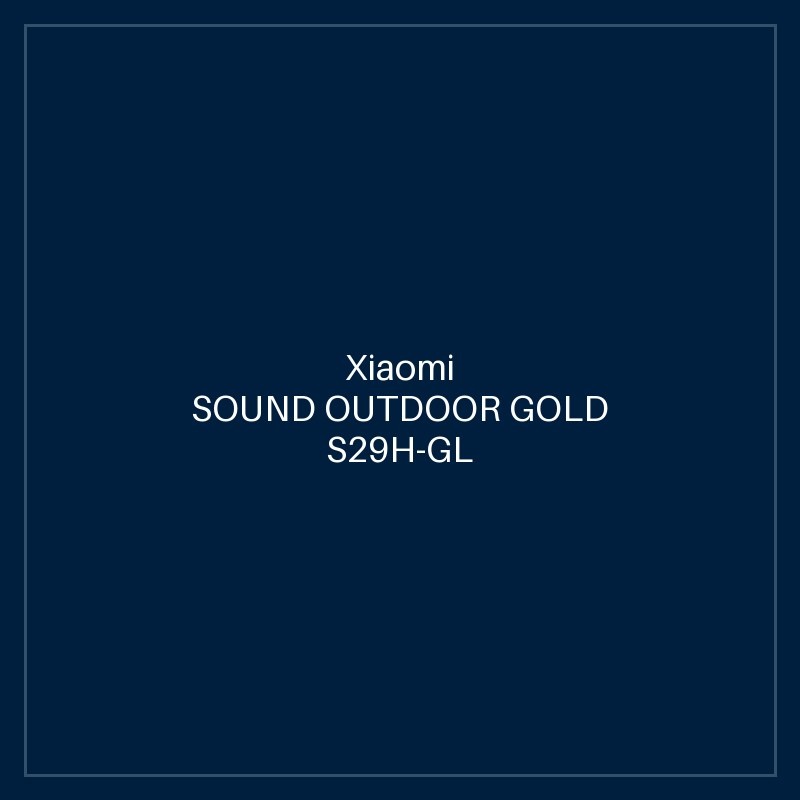 XIAOMI SOUND OUTDOOR GOLD S29H-GL
