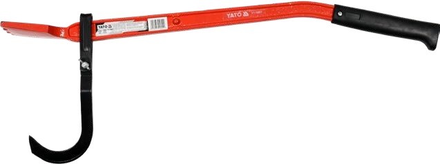 Breaking bar with hook
