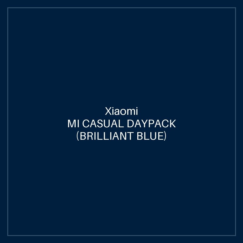 MI CASUAL DAYPACK (BRILLIANT BLUE)