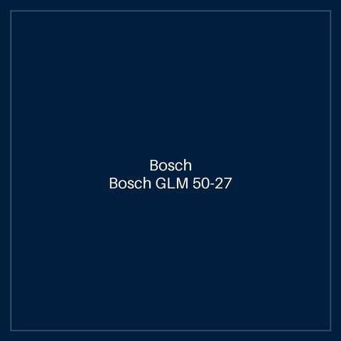 Bosch GLM 50-27 C Laser Measure 50m