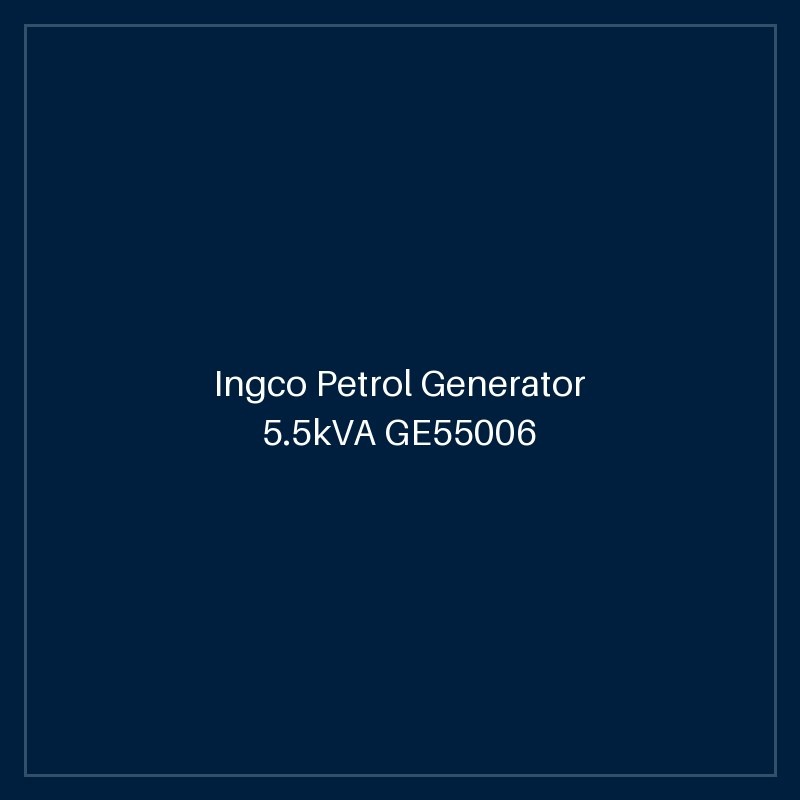 Ingco Petrol Generator 5.5kVA GE55006
