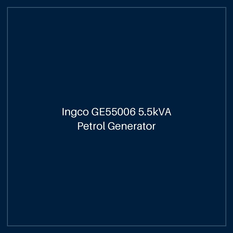 Ingco GE55006 5.5kVA Petrol Generator