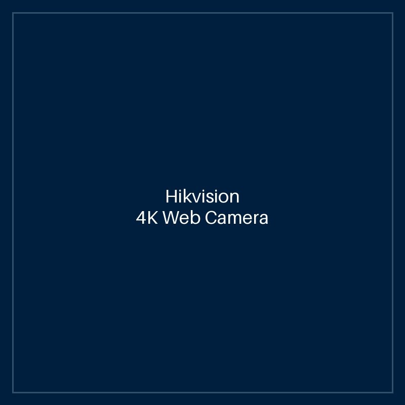 Hikvision- 4K Web Camera