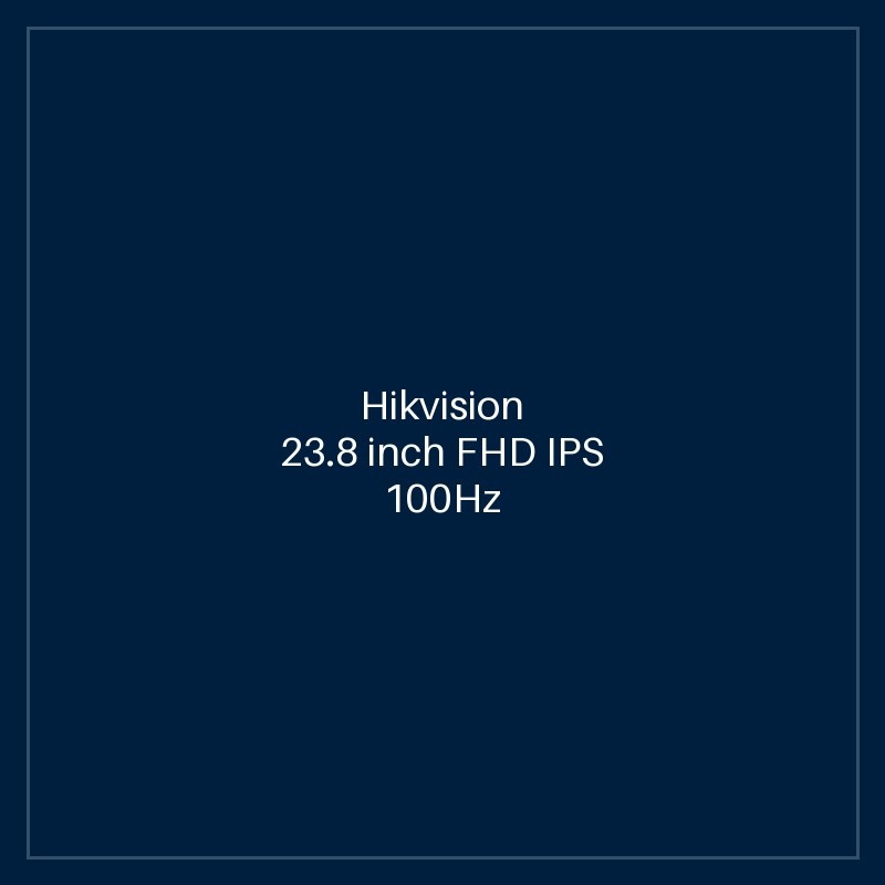 Hikvision - 23.8 inch FHD IPS 100Hz V-bracket