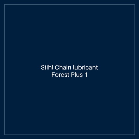 Stihl Chain lubricant Forest Plus 1 l