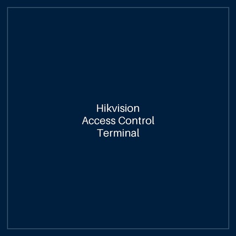 Hikvision Access Control Terminal