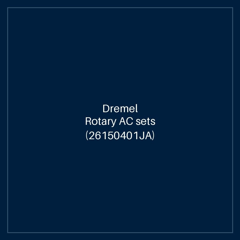 Dremel Rotary AC sets (26150401JA)