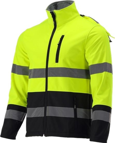 Reflective softshell jacket