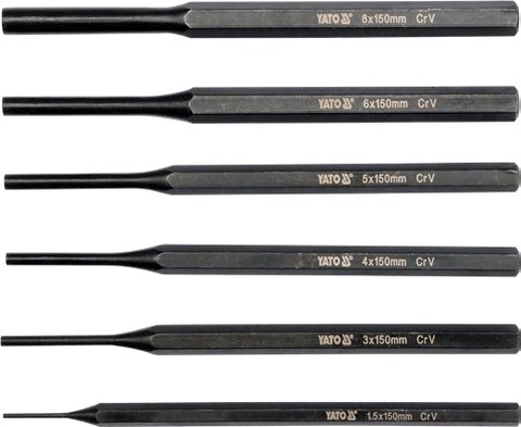 Pin punch set