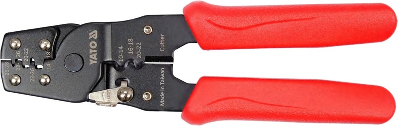 Ratchet crimping pliers
