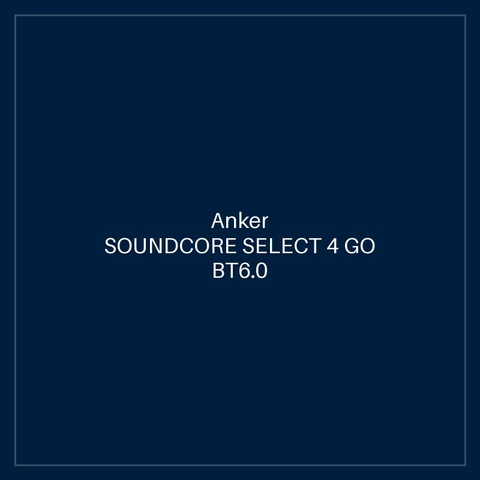 SOUNDCORE SELECT 4 GO BT6.0 ME ONLY BLACK & GOLDEN
