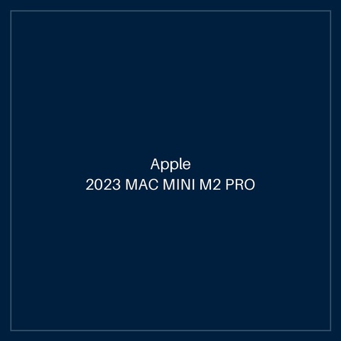 2023 MAC MINI M2 PRO 10CPU 16GPU 16GB 512GB SILVER
