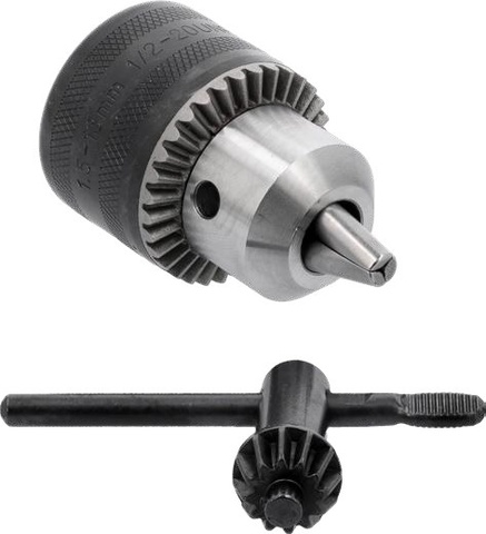 Key-type drill chuck