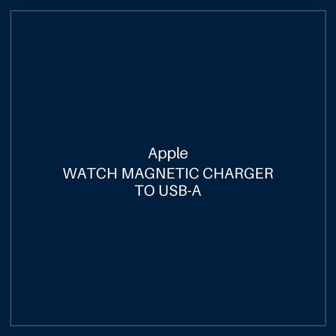 APPLE WATCH MAGNETIC CHARGER TO USB-A 1M