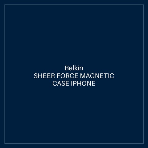 BELKIN SHEER FORCE MAGNETIC CASE IPHONE 14 PLUS